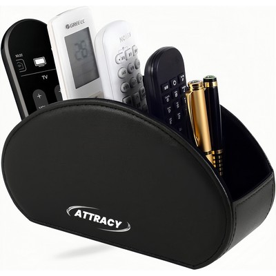 PU Leather Organizer Box with 5 Compartments