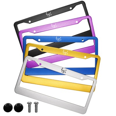 Aluminum Alloy Car License Plate Frame