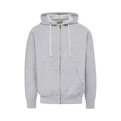 Vintage Fleece Lined Hood Full-Zip Sweatshirt