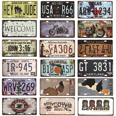 Custom Aluminum License Plate