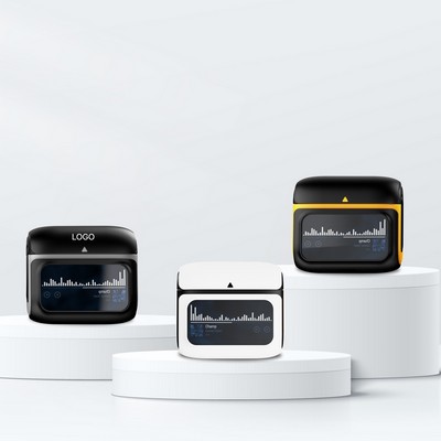 In-Ear Bluetooth Earbphones with Smart Touch Screen Noise Cancelling & Hi-Fi Stereo