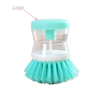Dish Pot Brush With Soap Dispenser