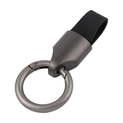 Genuine Leather Car Keychain