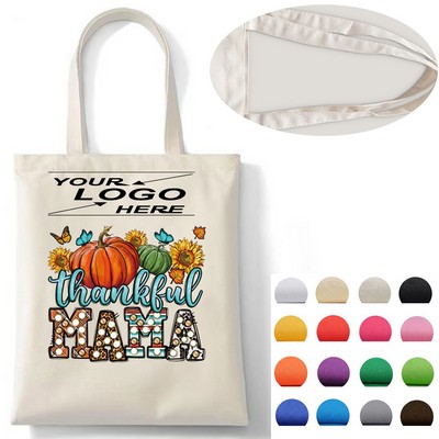 Fall Canvas Tote Bags for Fall Harvest Thanksgiving