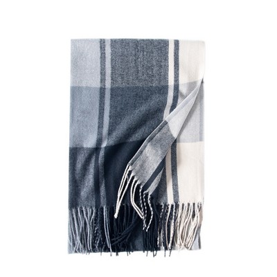 Cozy Faux Cashmere (Polyester) Scarf – 25.6" x 72.8"