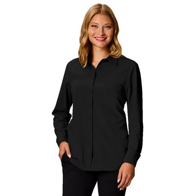 Ladies' L/S 4-Way Stretch Woven Shirt
