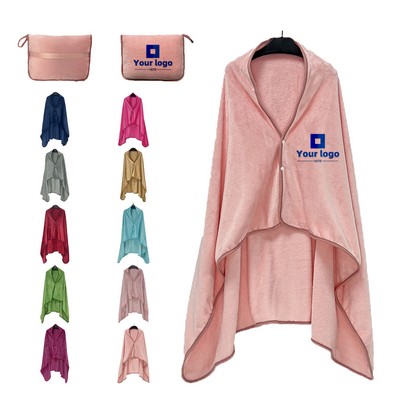 Wearable Blanket Pillow