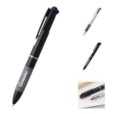 3-in-1 Press Ballpoint Pen