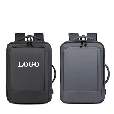Flight Approved Expandable Laptop Travel Backpack Carry On