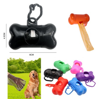 Pet Waste Bag Dispenser With Waste Bag