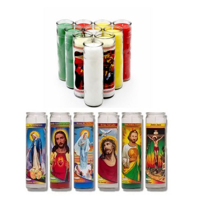 Church Prayer Pillar Candles