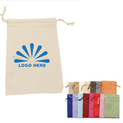 Elegant Drawstring Favor Pouch