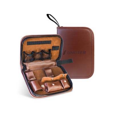 PU Leather Golf Accessories Bag Multifunctional Accessories Pouch