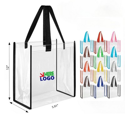 PVC Clear Tote Bag Stadium Approved
