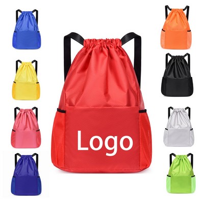New Type Of Large-Capacity Sports Backpack With Drawstring