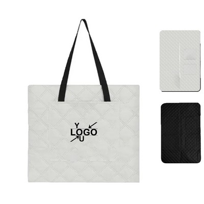 2-in-1 Foldable Picnic Mat & Tote Bag