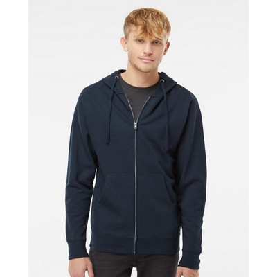 Independent Trading Co Unisex Midweight Full-Zip Hooded Sweatshirt - SS4500Z