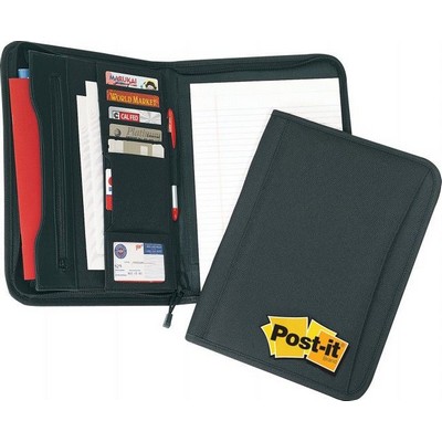 Classic Salesman Zippered Padfolio