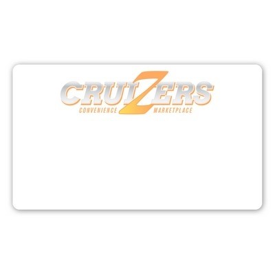 Full Color 50 Mil Name Badge (2 5/8"x4 1/2") Rectangle - No Personalization