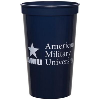 22 Oz. Smooth Colored Stadium Cup