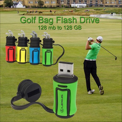 Golf Bag Flash Drive - 2 GB Memory