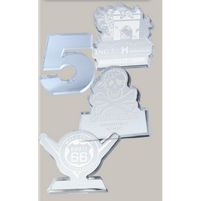 Custom Shaped Acrylic Award (Up To 36 Square Inch)
