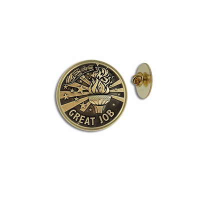Great Job Lapel Pin (1")
