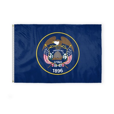 Utah Flags 4x6 foot
