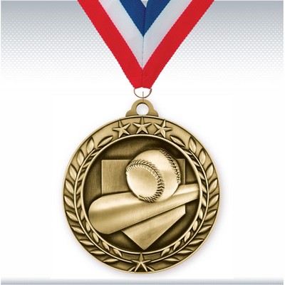 3D Sports & Academic Medal / Baseball