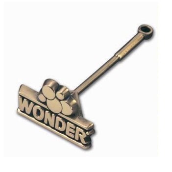 Pewter Branding Desk Iron Weight