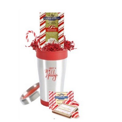 Happy Holiday Cocoa Tumbler