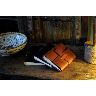 Vachetta Leather Handmade Journal - Terra Tan - Borlino