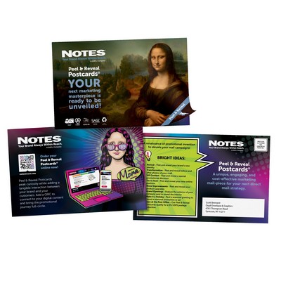 Peel & Reveal Postcards- 5.5" x 8.5"