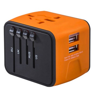 Promotek iBank® World Travel Adapter for 150 countries