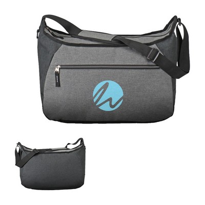 Heathered Messenger Bag