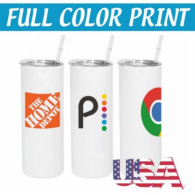 20 Oz. Vacuum Sealed Full Color Tumbler