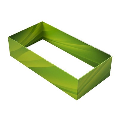 WaveLine® Rectangular Hanging Sign Kit w/Frame & Single Sided Graphics (12'x6'x6')