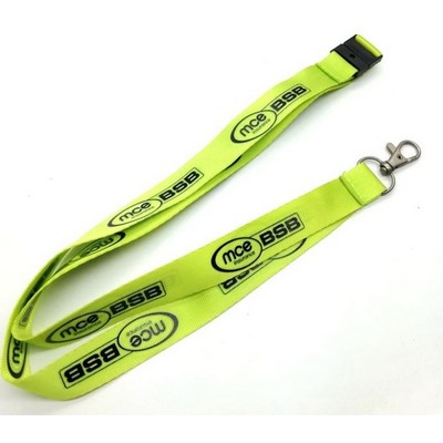 5/8" Safety Breakaway Polyester Lanyard
