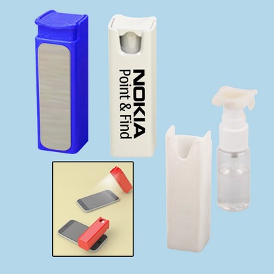 0.35 Oz. Spray Bottle w/Sanitizer & Cleaner for Cell Phone