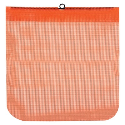 Mesh Overhang Truck Flag, Orange, 18"x18"