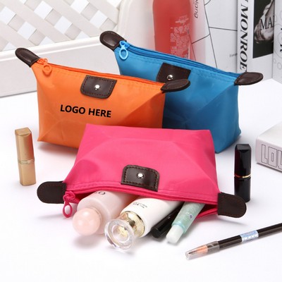 Dumpling Shaped Cosmetic Bag