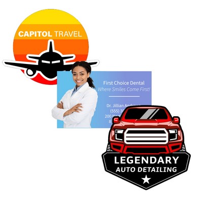 4 Sq. Inch Custom Indoor Magnet 20 Mil