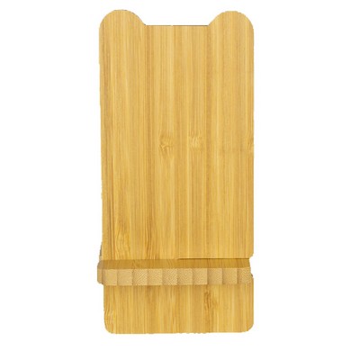 Volt Bamboo Phone Stand Wireless Charger With Box