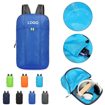 Foldable Portable Nylon Backpack
