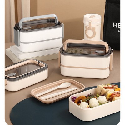 Double Layer Portable Lunch Box