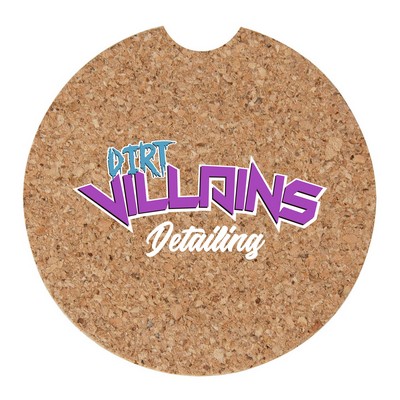 2 1/2" Car Cork Coaster