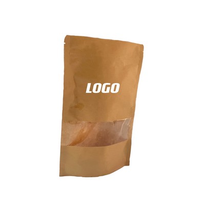 Kraft Paper Ziplock Pouch