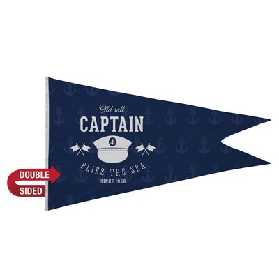 6' x 10' Polyester Burgee Flag Double-Sided