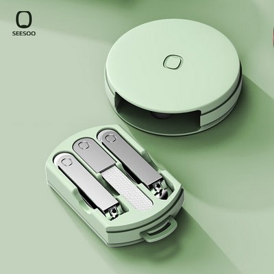 A Set of 3 Nail Clippers and Nail Files