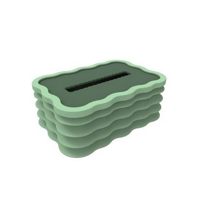 Silicone Portable Foldable Tissue Paper Box